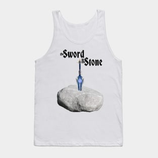 The Sword In The Stone - Thunderfury - WoW Classic - Black Writing Tank Top